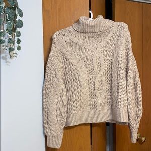 H&M chunky knitted sweater, sz S